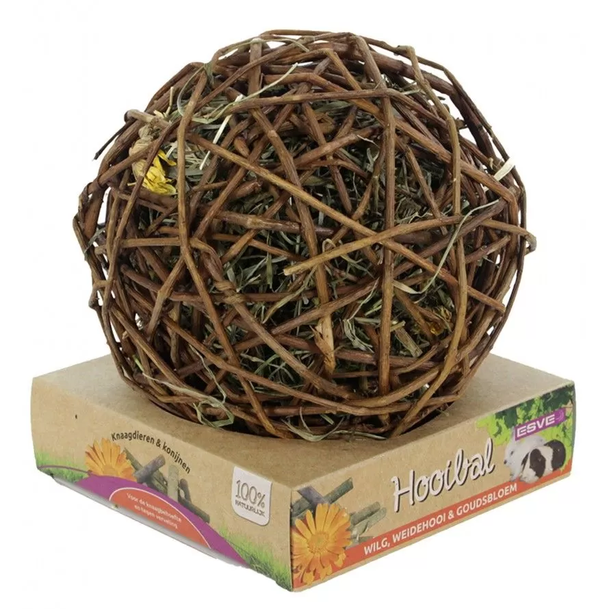 Foin Bio En Boules Rondes 120cm Et Petit Cube - Alimentation Animale