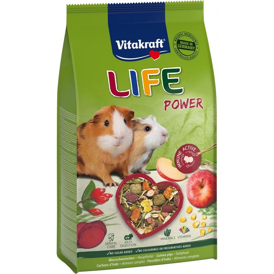 VITAKRAFT - Life Power Cochons d’Inde