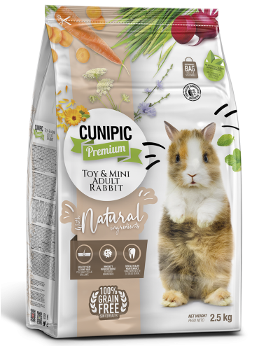 CUNIPIC - Alimento Premium para Conejos Toy
