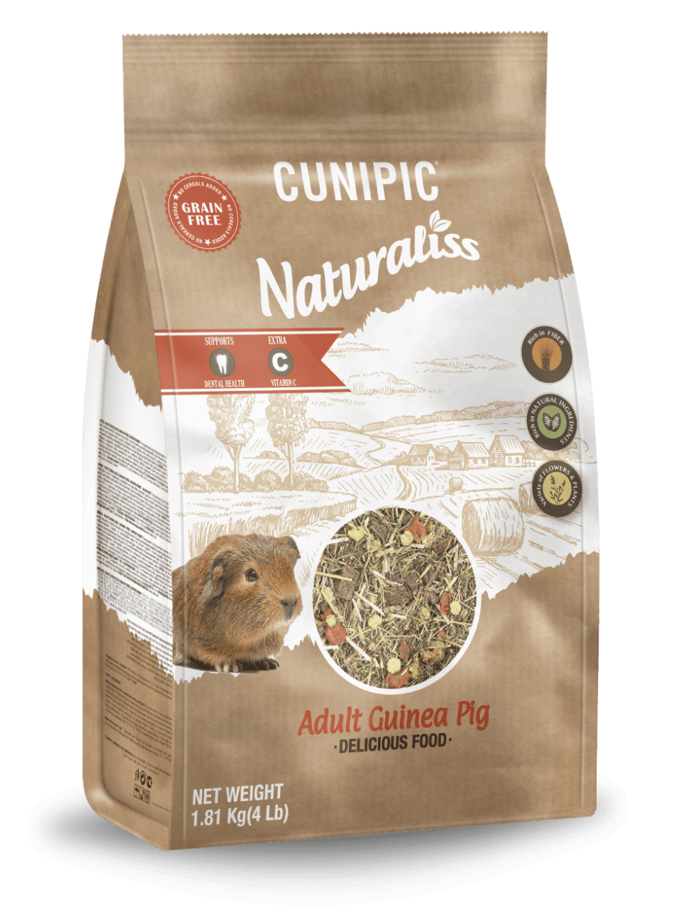 CUNIPIC - Naturaliss Cochon d'Inde Adulte