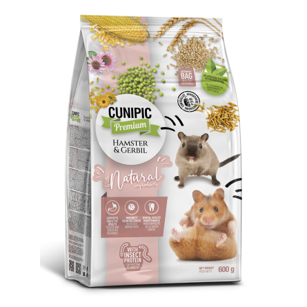 CUNIPIC - Aliment Premium pour Hamster et Gerbille