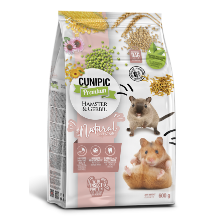 CUNIPIC - Alimento Premium para Hámsters y Jerbos