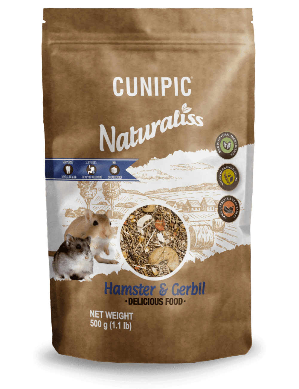 CUNIPIC - Naturaliss para Hámsters y Jerbos