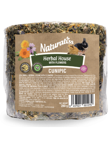 CUNIPIC – Naturaliss Haus mit Kräutern und Blumen