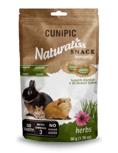 CUNIPIC - Snack de hierbas Naturaliss Immunity