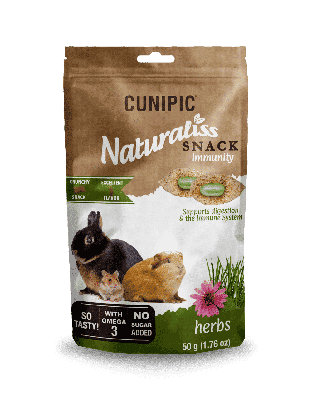 CUNIPIC - Snack de hierbas Naturaliss Immunity