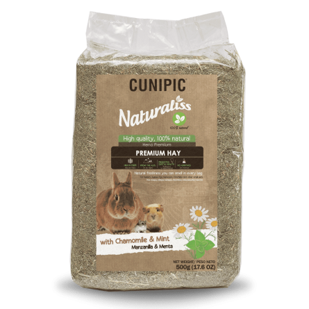 CUNIPIC - Heno Naturaliss Premium con Manzanilla y Menta