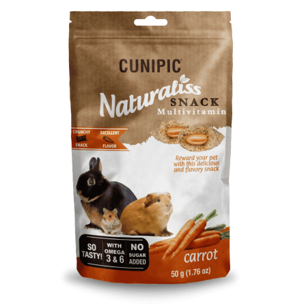 CUNIPIC - Naturaliss Snack Multivitamínico Zanahoria