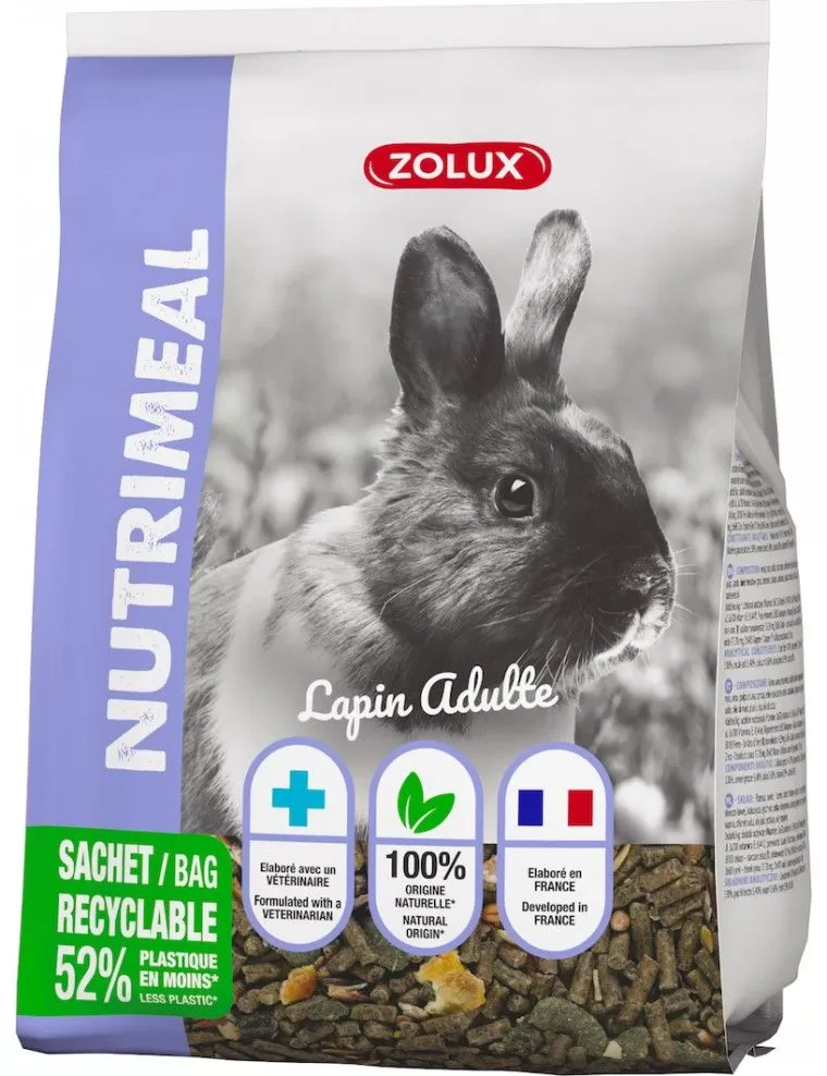 ZOLUX - Nutrimeal Muesli Dwarf Rabbit Adult