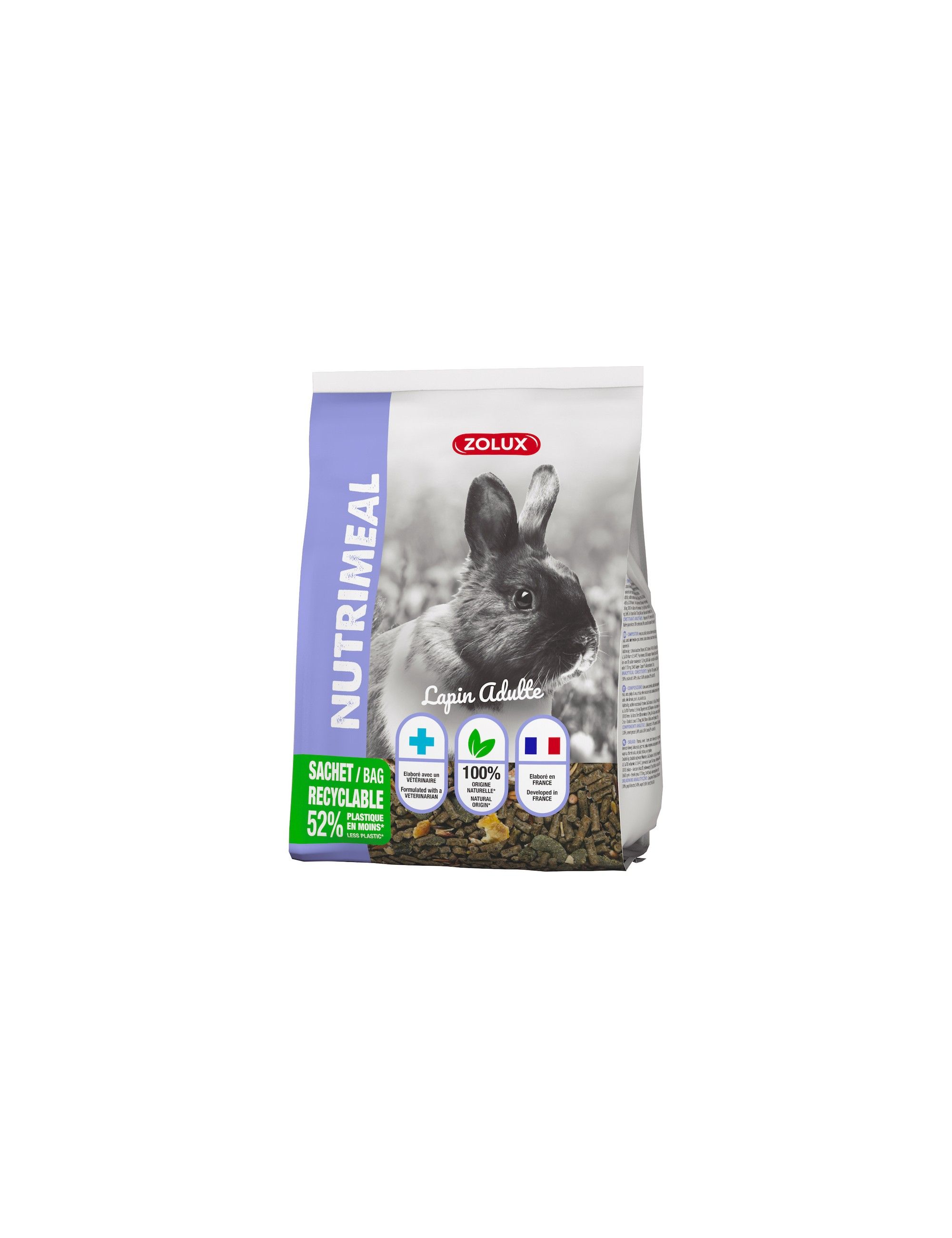 ZOLUX - Nutrimeal Muesli Dwarf Rabbit Adult