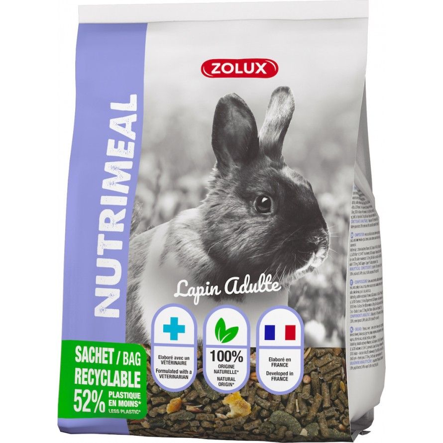 ZOLUX - Nutrimeal Muesli Dwarf Rabbit Adult
