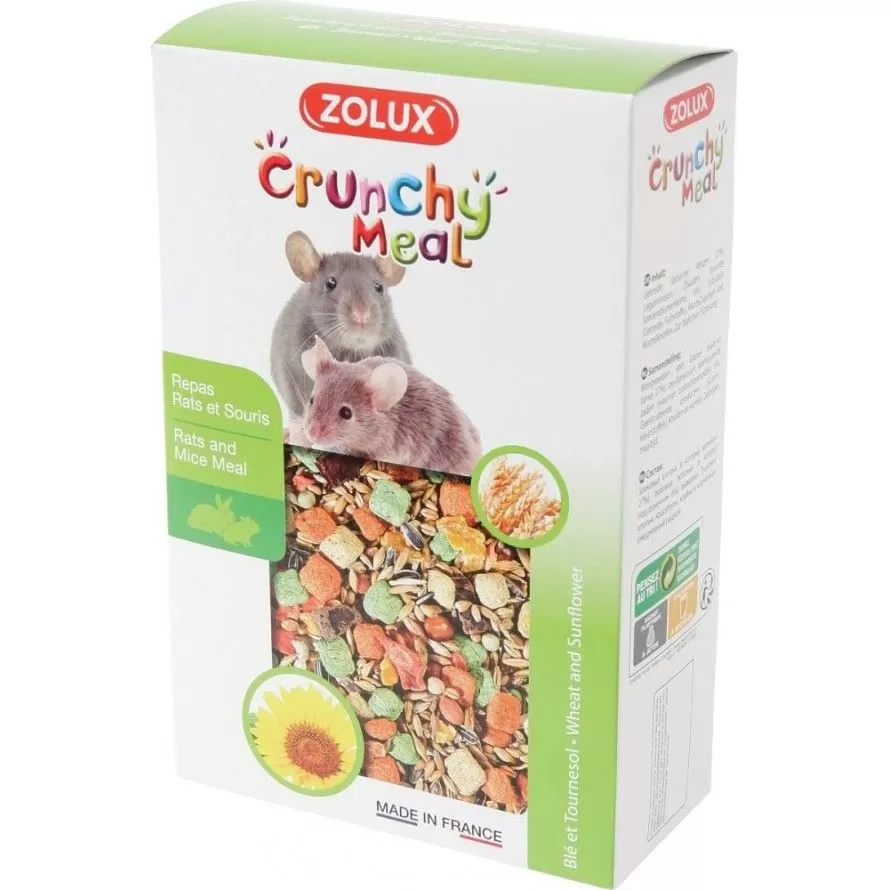 ZOLUX - Comida Crujiente Rata y Ratón ZOLUX - Comida Crujiente Rata y Ratón