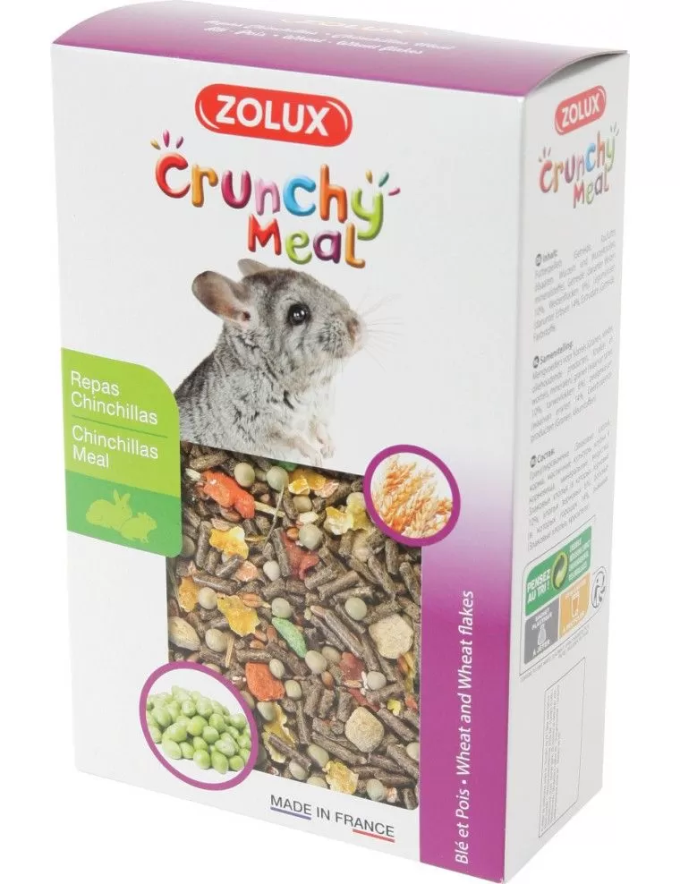 ZOLUX - Crunchy Meal Chinchilla 800g