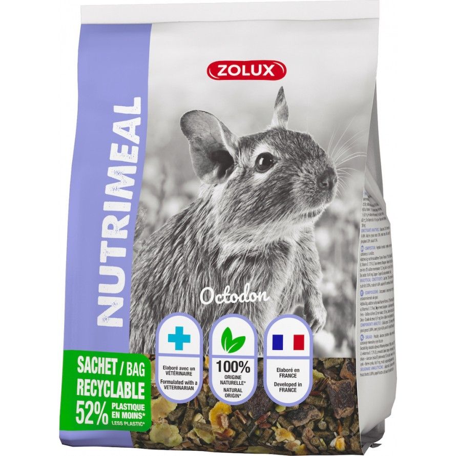 ZOLUX - Nutrimeal Octodón 800g