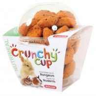 ZOLUX - Crunchy Cup Nuggets Carrot-Flax