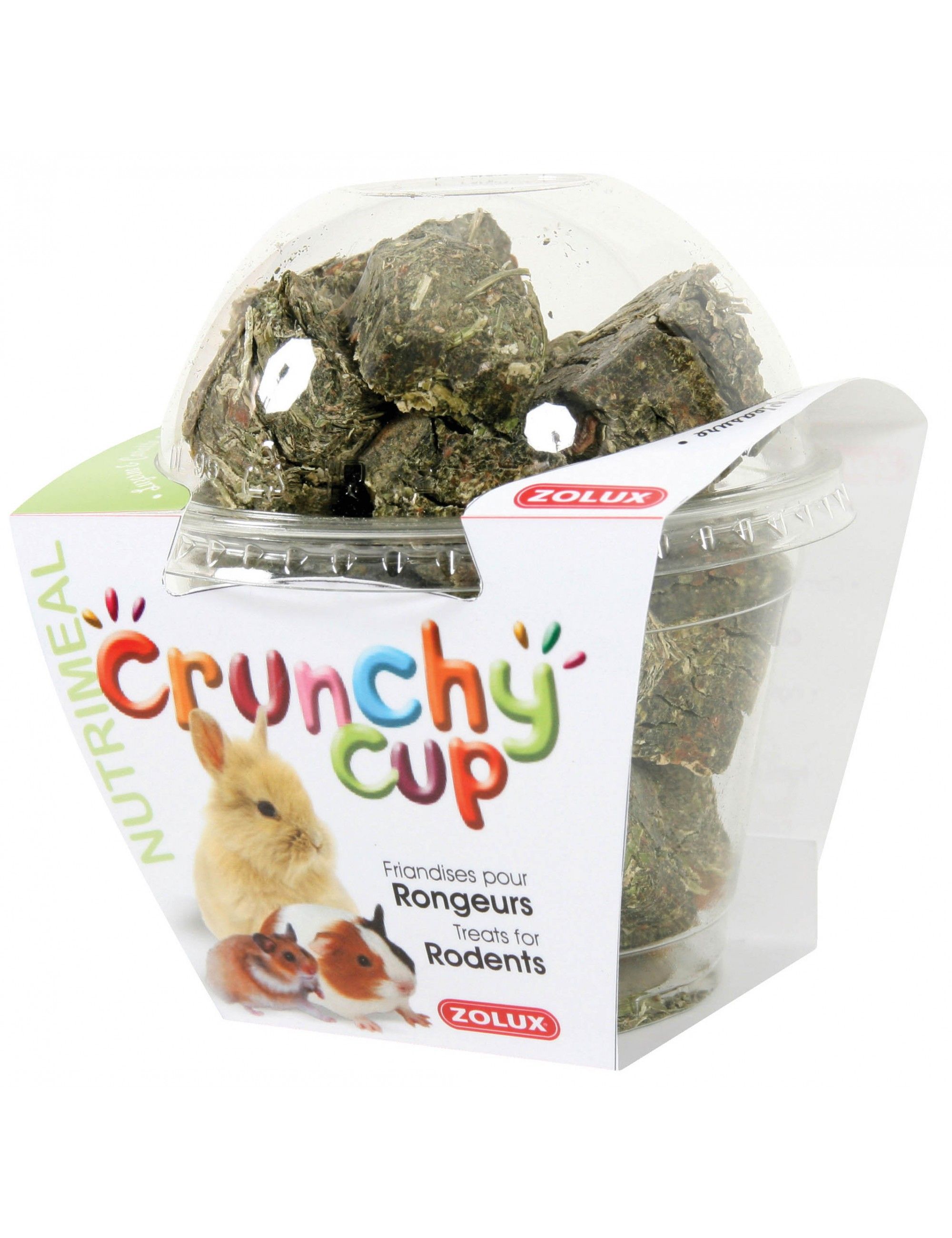 ZOLUX - Crunchy Cup Alfalfa-Carrot