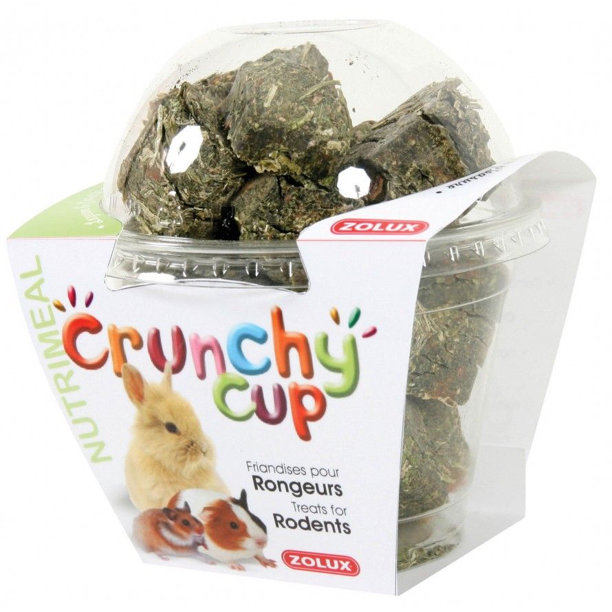 ZOLUX - Crunchy Cup Alfalfa-Carrot