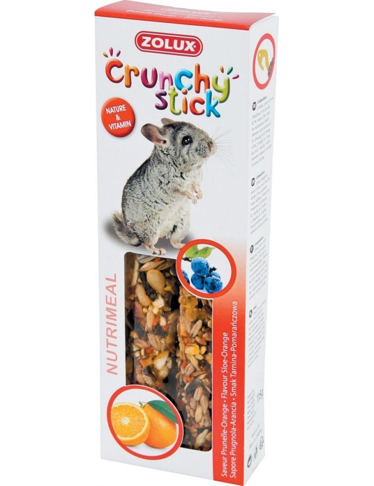 ZOLUX - Crunchy Stick Pflaume-Orange