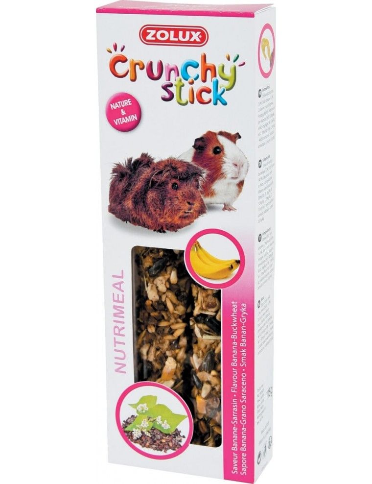 ZOLUX - Crunchy Stick Banana-Buckwheat