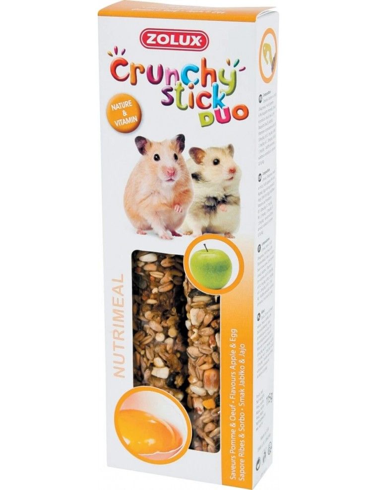 ZOLUX - Crunchy Stick Pomme-Oeuf
