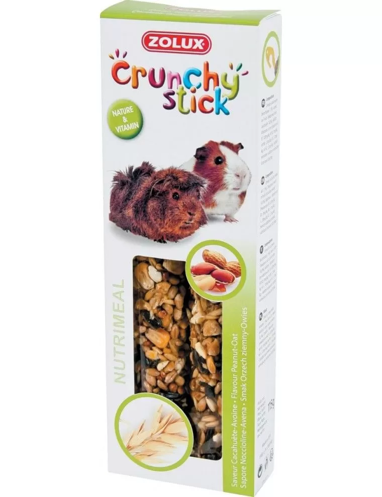 ZOLUX - Stick Crujiente Cacahuete/Avena