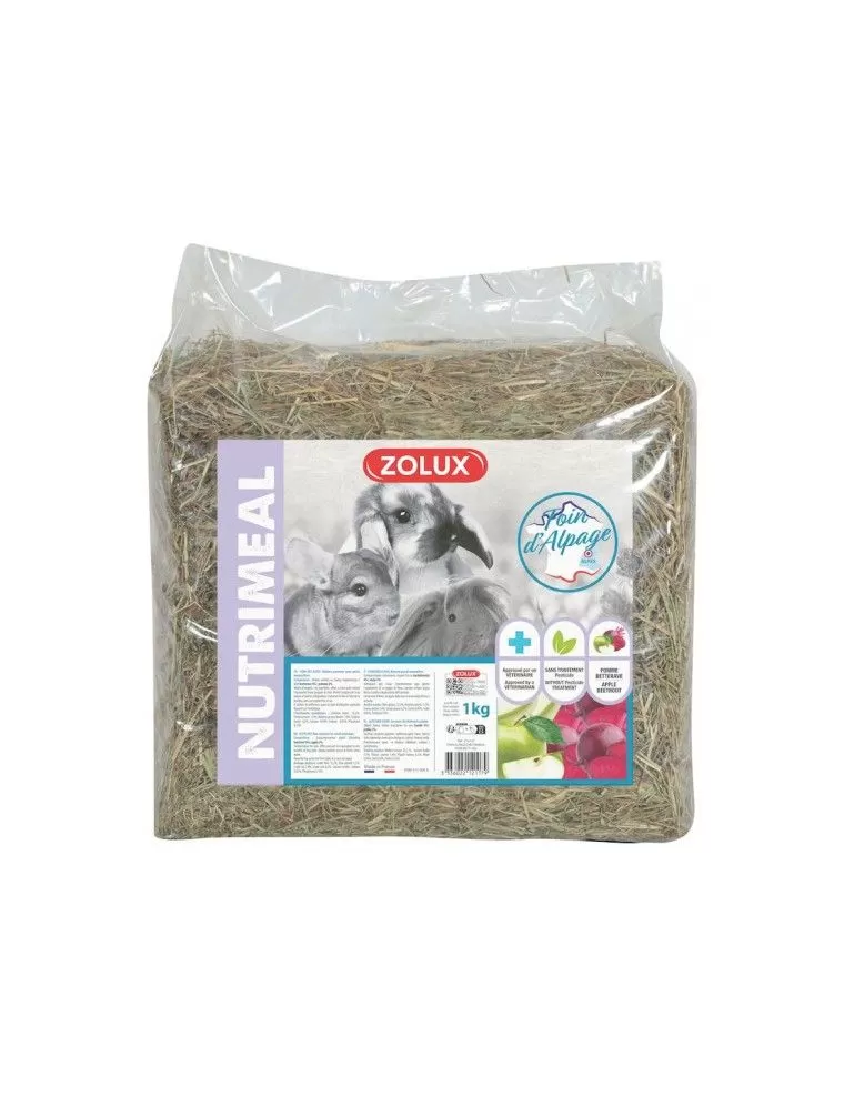 ZOLUX - Heno alpino premium de manzana y remolacha