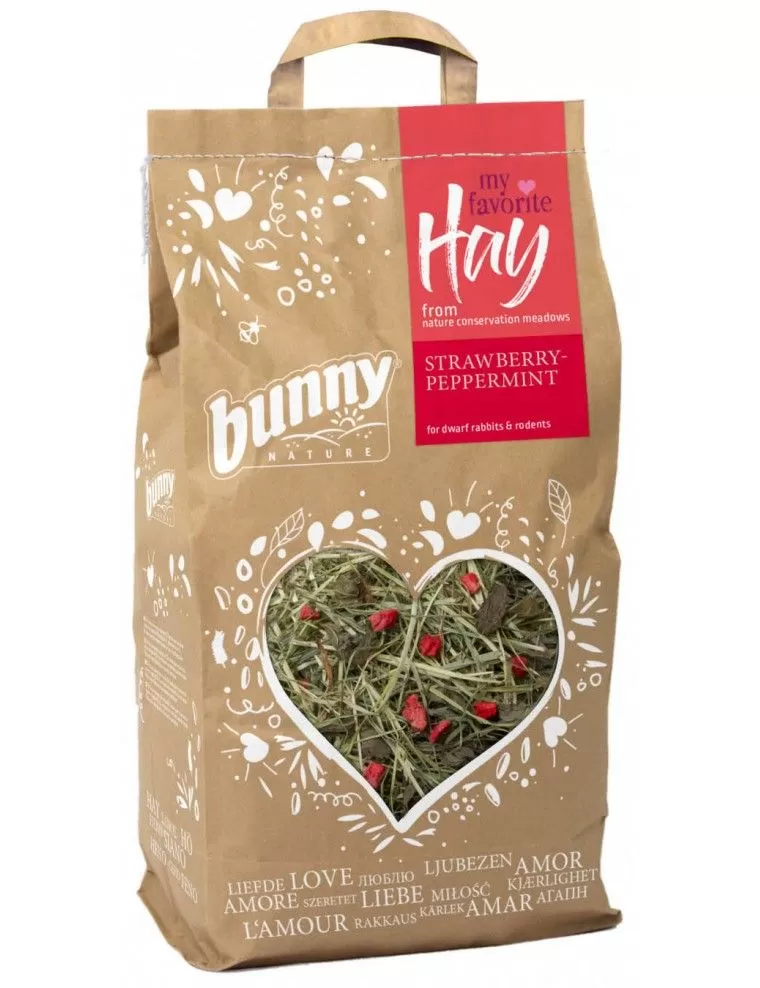 BUNNY NATURE - My Favorite Hay - Fraises et Menthe