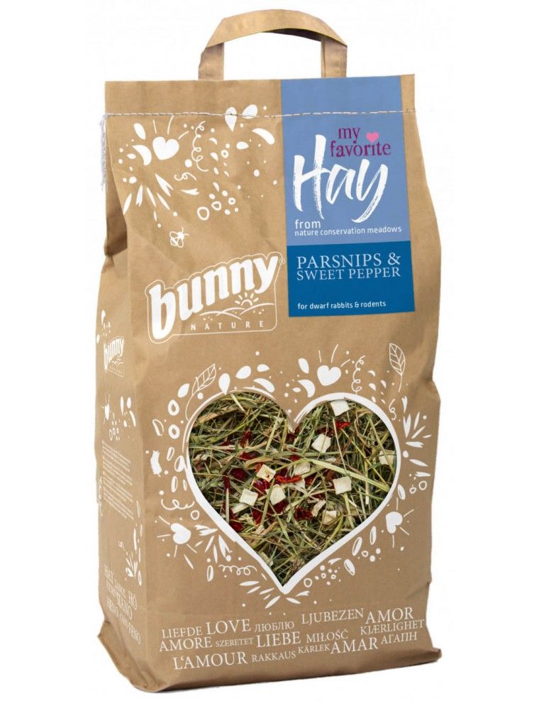 BUNNY NATURE – Mein Lieblingsheu – Pastinake und Pfeffer