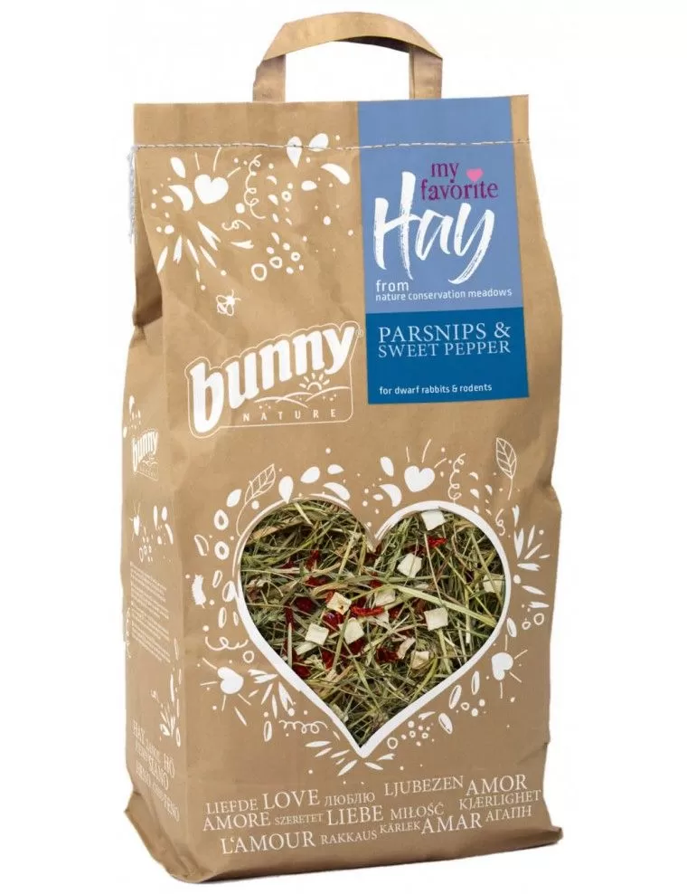 BUNNY NATURE – Mein Lieblingsheu – Pastinake und Pfeffer