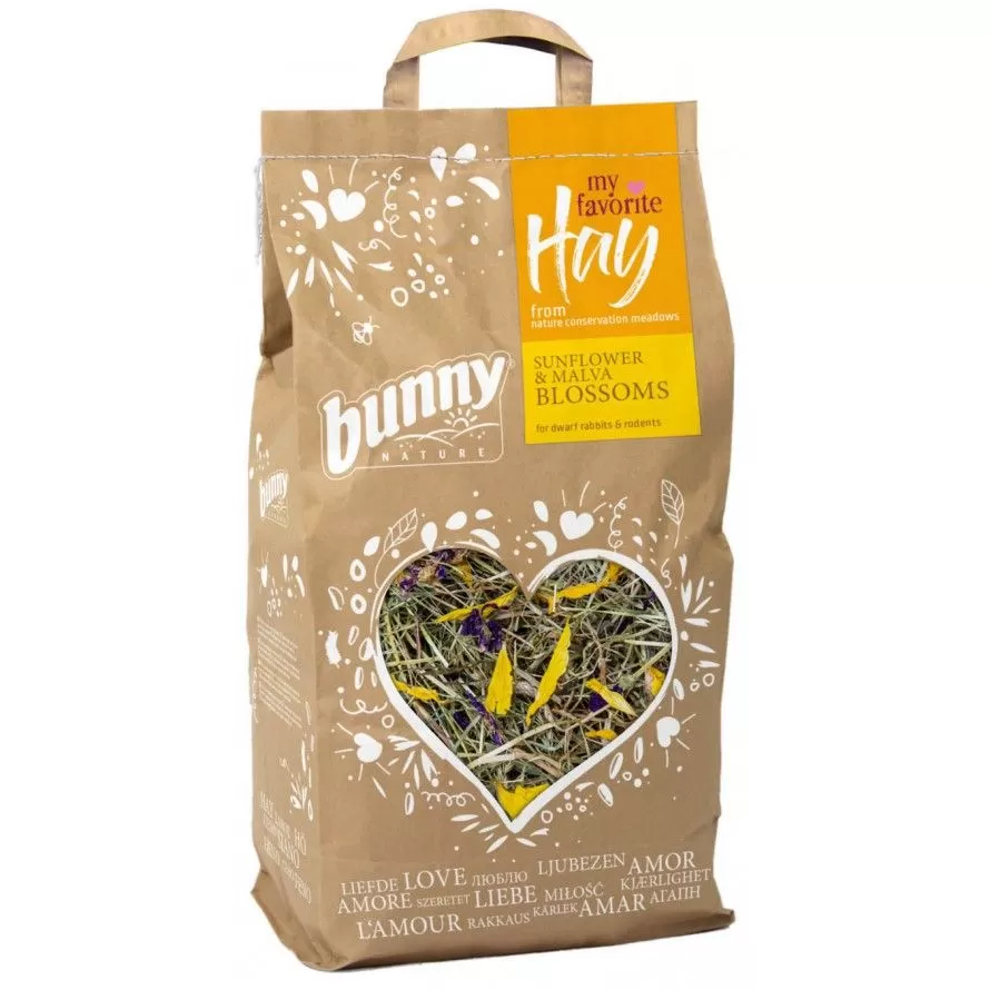 BUNNY NATURE - My Favorite Hay - Tournesol et Mauve BUNNY NATURE - My Favorite Hay - Tournesol et Mauve