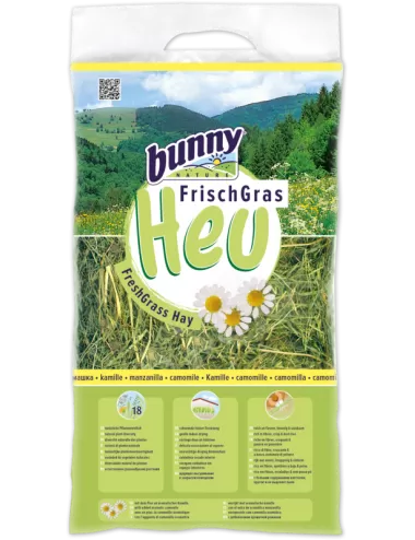 BUNNY NATURE - Foin d'Herbes Fraîches avec Camomille