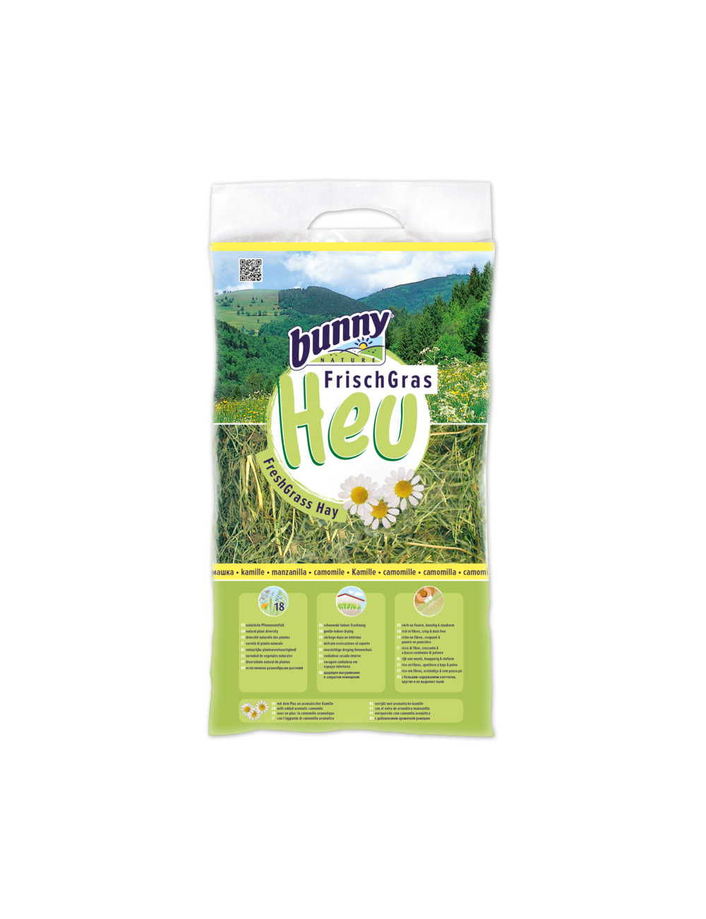 BUNNY NATURE - Heno de Hierbas Frescas con Manzanilla