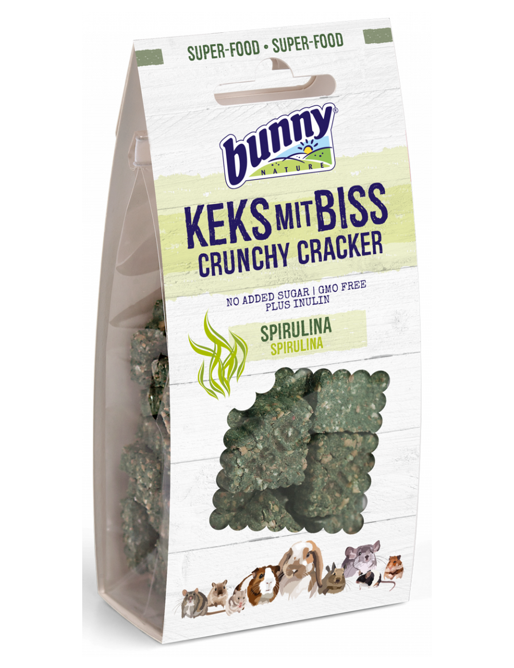 BUNNY NATURE - CRUNCHY Cracker Spirulina