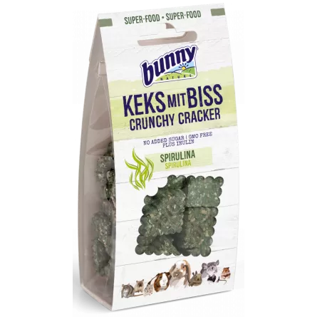 BUNNY NATURE - Biscoito Crocante Spirulina BUNNY NATURE - Biscoito Crocante Spirulina