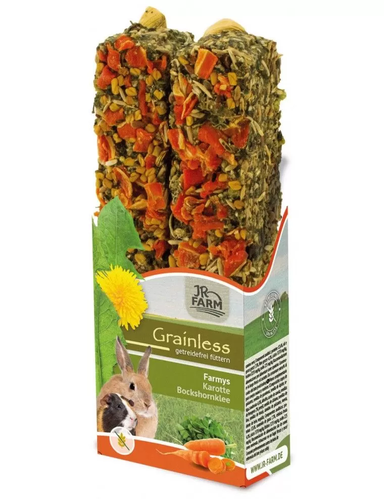 JR FARM - Carota senza cereali in stick-funegreca