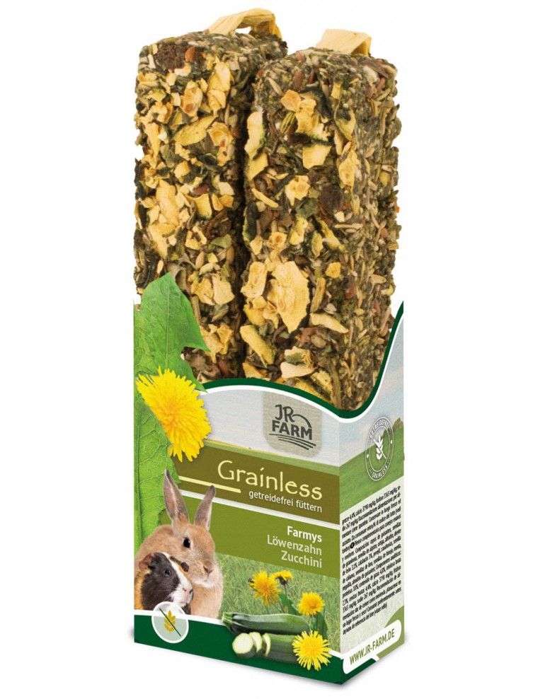 JR FARM - Stick Grainless Pissenlit-Courgette