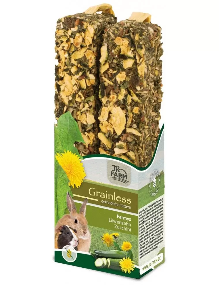 JR FARM - Zucchine-dente di leone senza cereali in stick