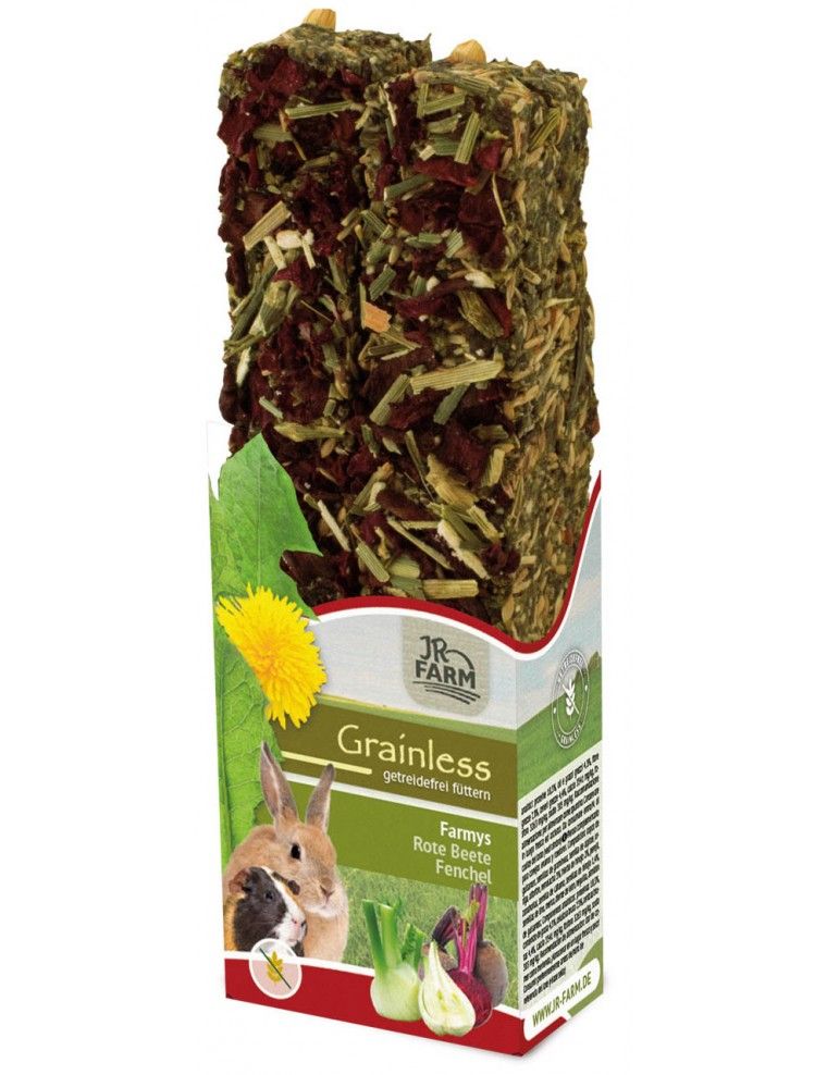 JR FARM – Getreidelose Rote-Bete-Fenchel-Sticks