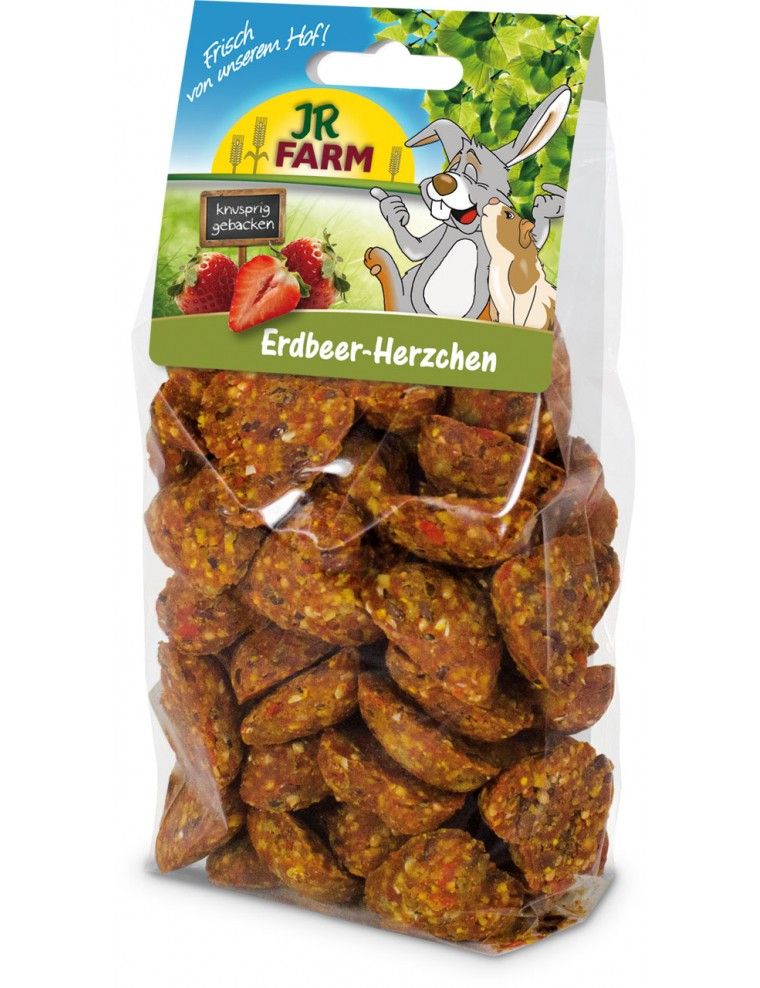 JR FARM – Erdbeer-Herzkekse