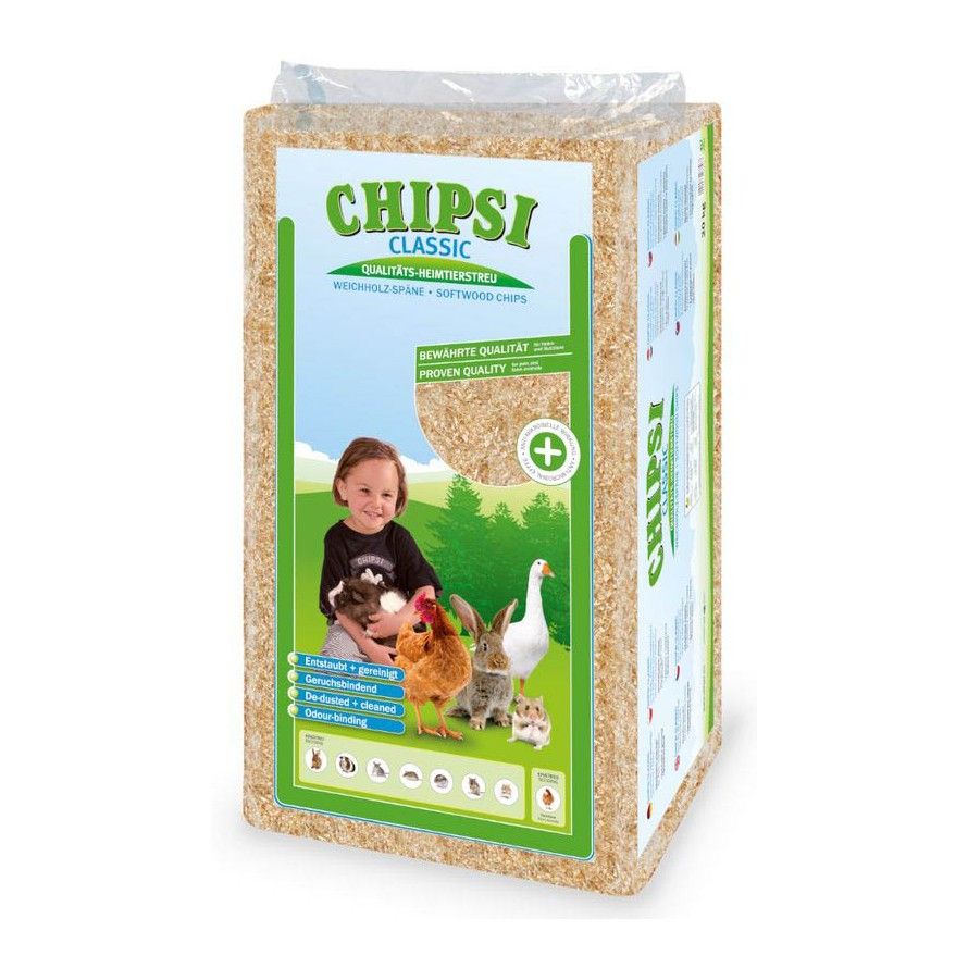 CHIPSI - Classic Litter for Rodents 12.5kg