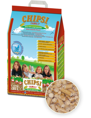 CHIPSI - Família - Ninhada de Pellets de Milho