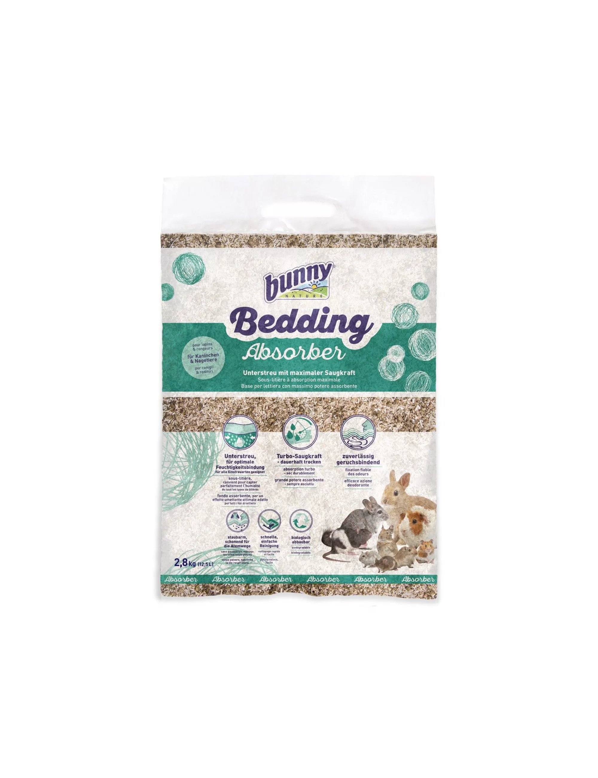 BUNNY - Bedding Absorber - Absorbent Under-Litter BUNNY - Bedding Absorber - Absorbent Under-Litter