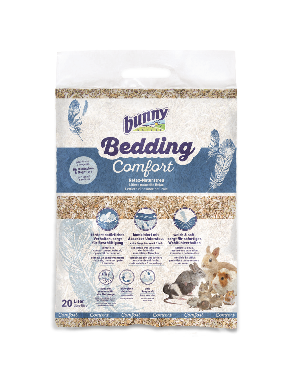 BUNNY - Ropa de cama Confort - Arena Natural