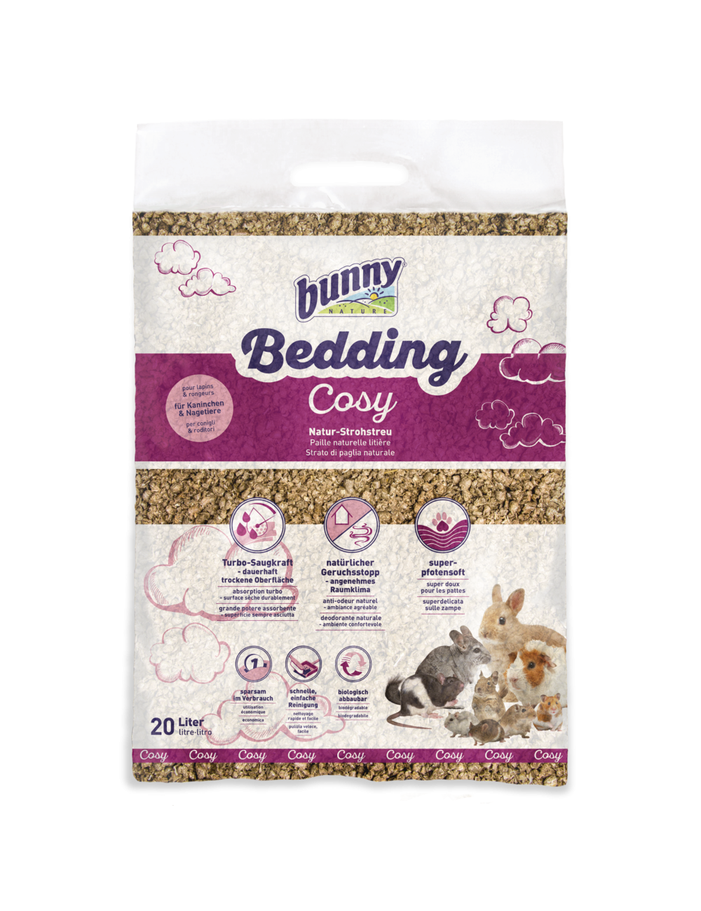 BUNNY - Bedding Cozy - Straw litter