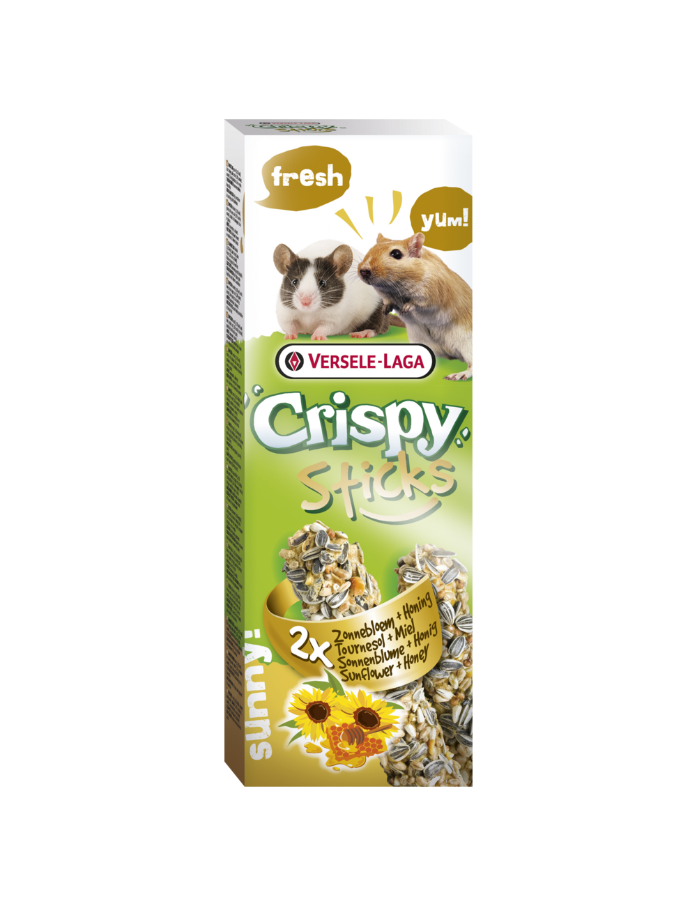 VERSELE LAGA - Crispy Mega Sticks Gerbils - Mouse, Sunflower & Honey