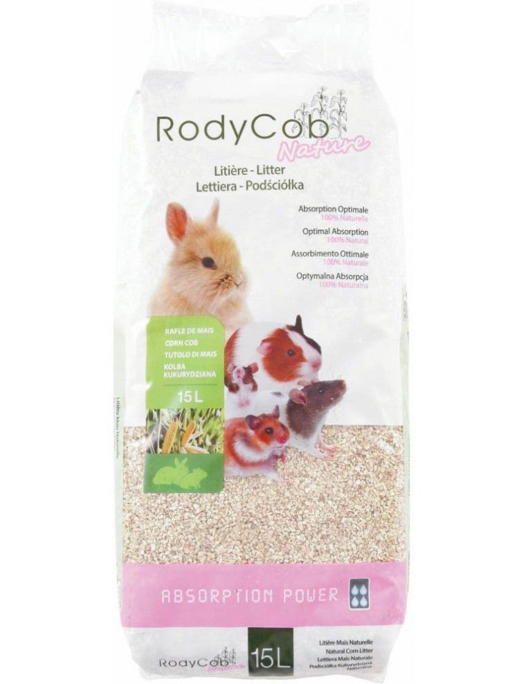 ZOLUX - Litière RodyCob nature 15l