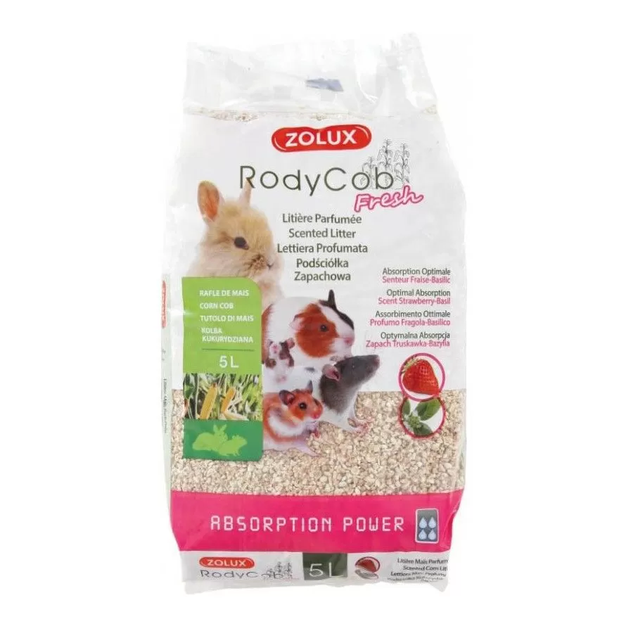 ZOLUX - Arena RodyCob Fresa-Albahaca