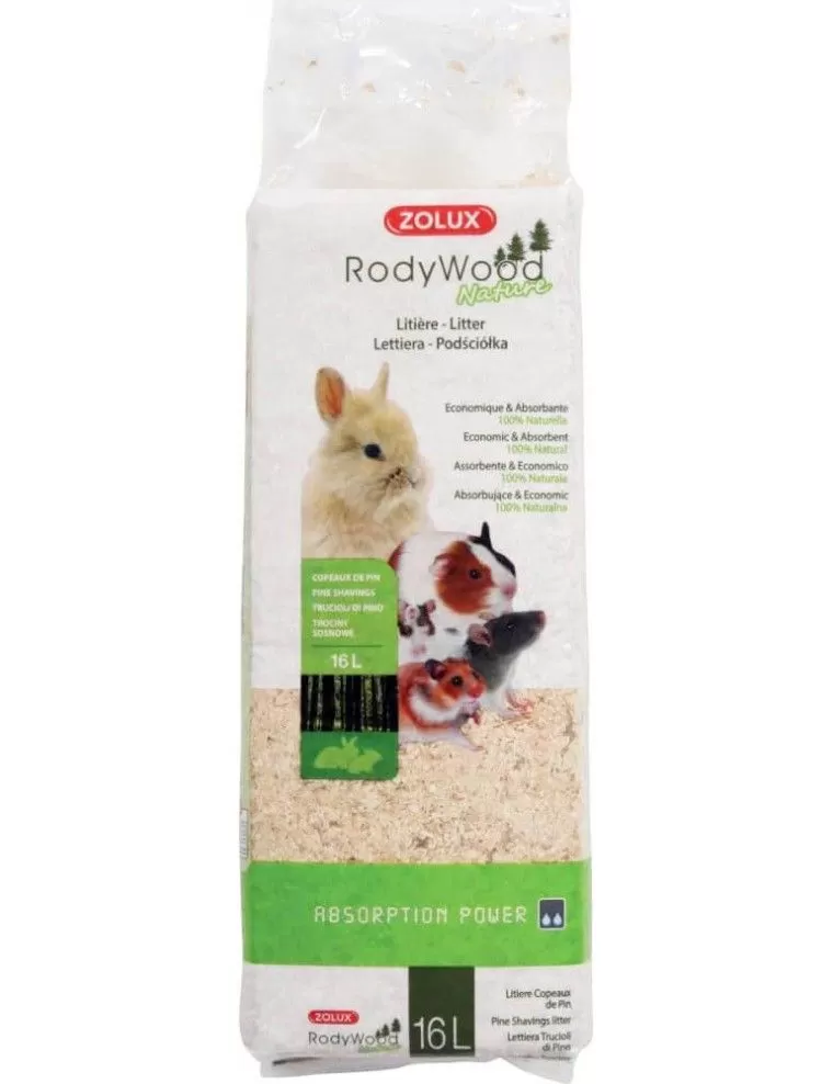 ZOLUX - RodyWood Nature Litter 16l