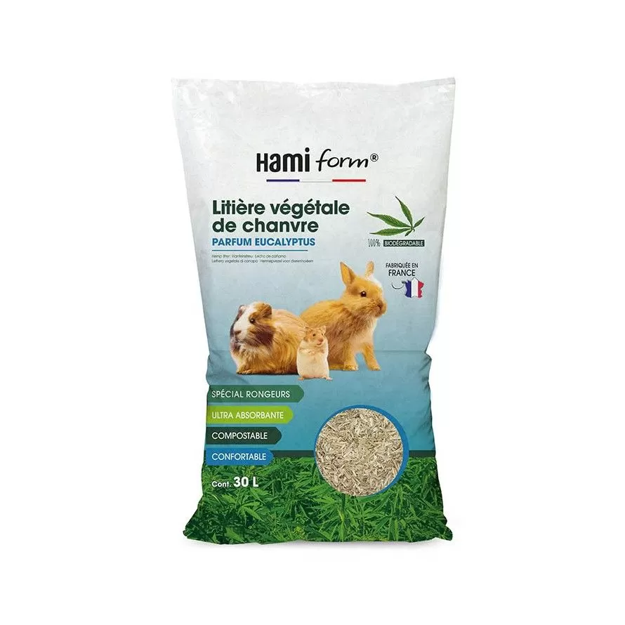 HAMIFORM - Hemp Litter with Eucalyptus 30l HAMIFORM - Hemp Litter with Eucalyptus 30l