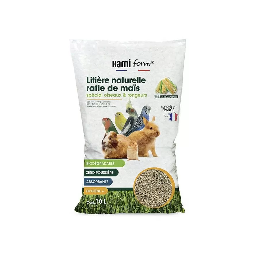 HAMIFORM - Cama de Sabugo Natural 10l HAMIFORM - Cama de Sabugo Natural 10l